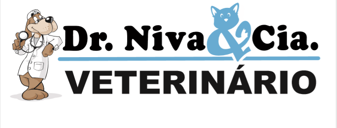 Na imagem logomarca Dr Niva e Cia Veterinário