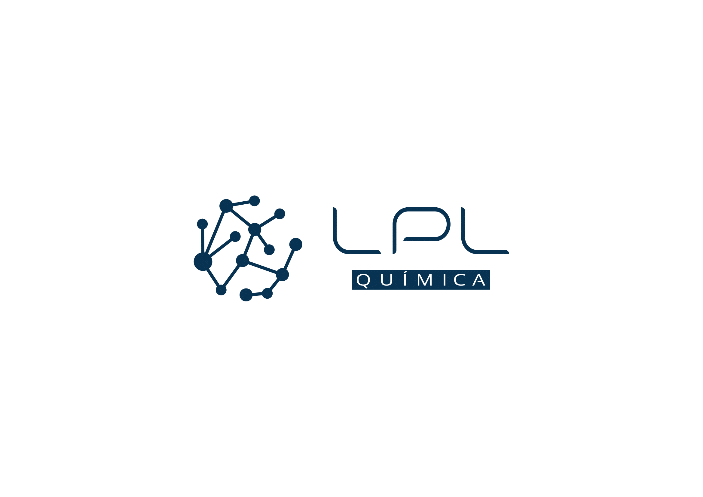 Na imagem logomarca LPL química