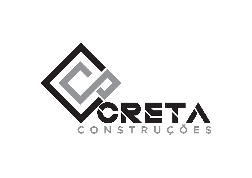 Na imagem logomarca Creta Construções
